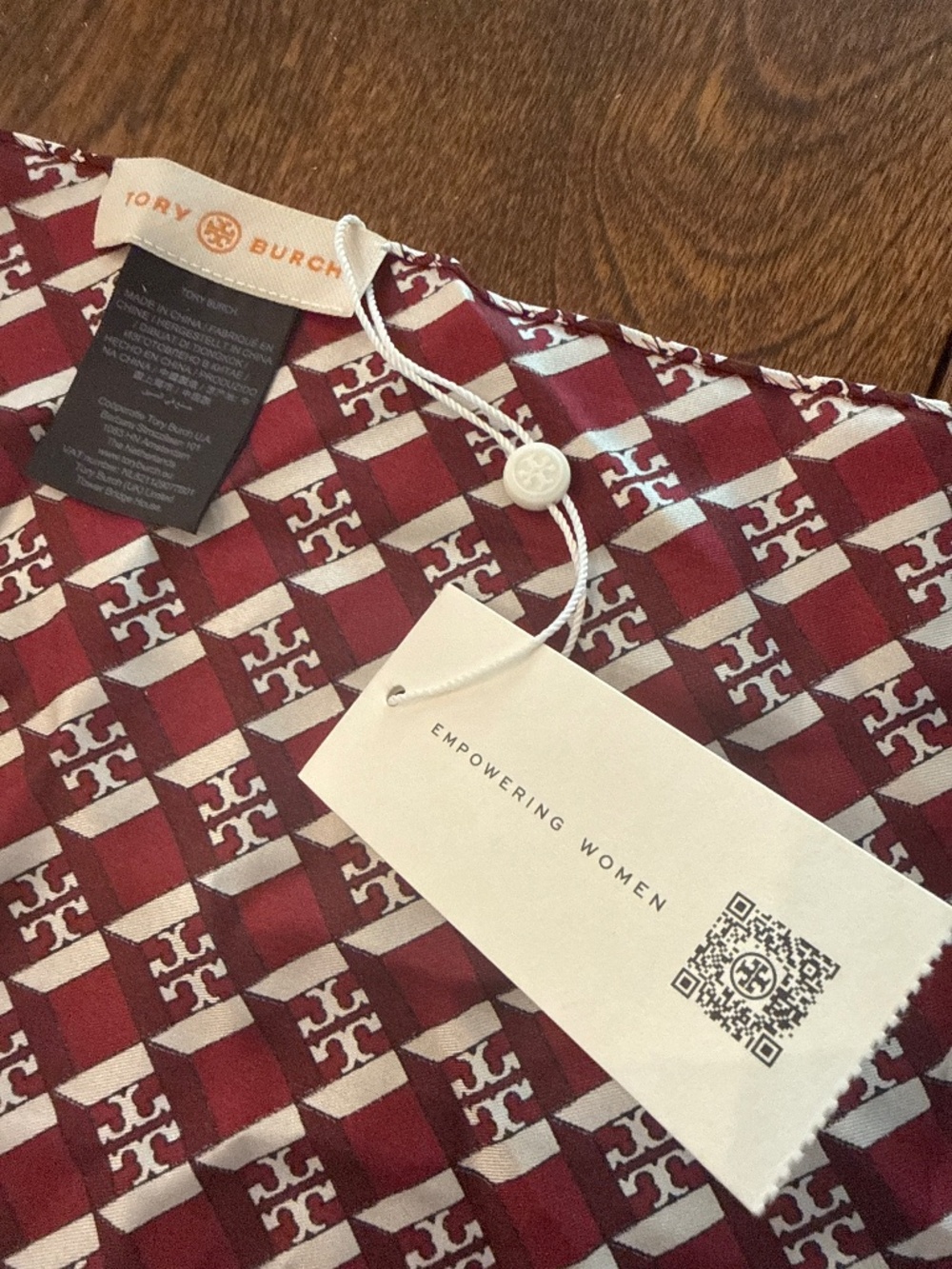Tory Burch Silk Scarf